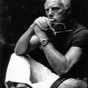 Beneath the myth of italian fashion designer Giorgio Armani